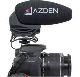 میکروفن-روی-دوربین-ازدن-Azden-SMX-30-Stereo-Mono-Switchable-Video-Microphone-